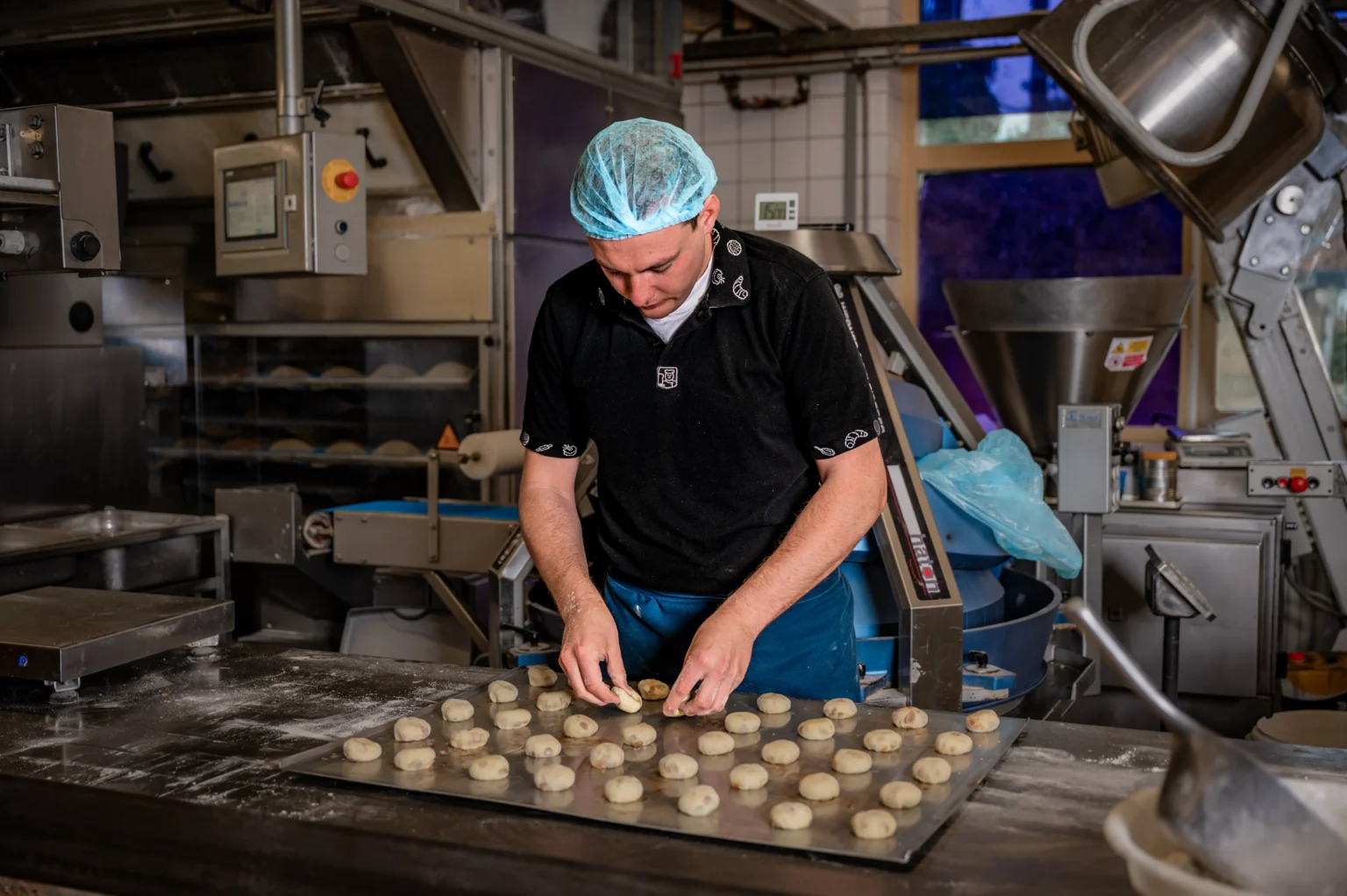 Aan het werk bij Bakkerij Kwakman
